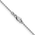thumbnail image 4 of Chaîne Pendentif Collier Câble 14k Or Blanc 24 Pouces 1.4mm Forzantine, 4 of 9