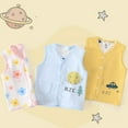 thumbnail image 3 of GYRATEDREAM Baby Vest for Girls & Boys, Purcotton Toddler Reversible Vest for Spring & Autumn 6M-7T, 3 of 4