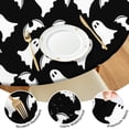thumbnail image 4 of Halloween Ghost and Bat Silhouette Pattern Round Fitted Tablecloth with Elastic Edge,Dining Table Cover Waterproof,Outdoor Round Tablecloth for Camping,Dining,Indoor and Outdoor, 4 of 7
