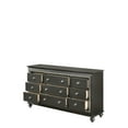 thumbnail image 3 of Acme Kaitlyn 9 Storage Drawers Dresser in Metallic Gray, 3 of 5
