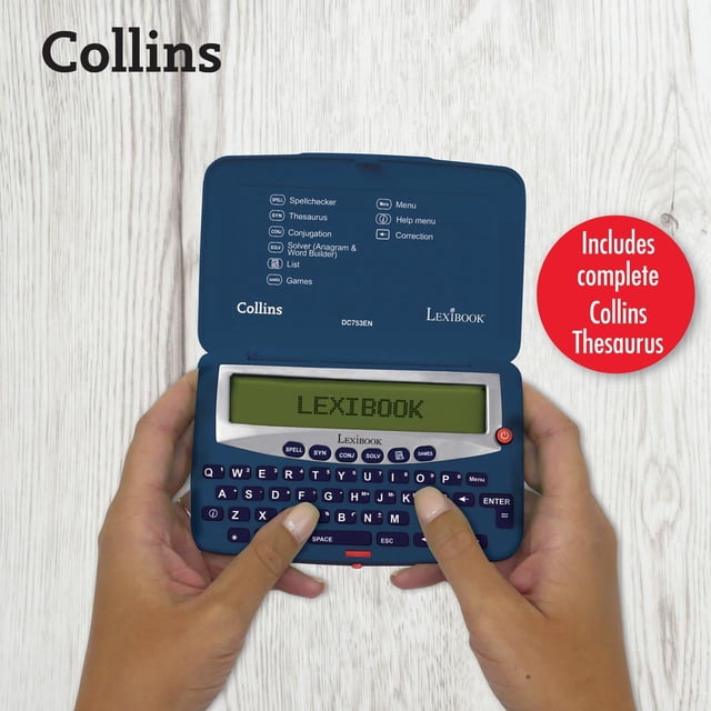 Lexibook Corrector Ortográfico Electrónico Collins DC753EN