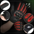 thumbnail image 5 of Djiypn Motorcycle Gloves for Men and Women, Full Finger Touchscreen Motorbike Gloves for Road Racing, Cycling, Climbing, Motocross - Red, 5 of 6