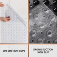 thumbnail image 3 of Alfombrilla De Baño para Bebé Alfombrilla De Bañera Extra Larga Antideslizante para Niños De 40 X 16 Pulgadas - Alfombrilla De Baño Ecológica con 200 Ventosas Grandes, Alfombrilla, 3 of 5