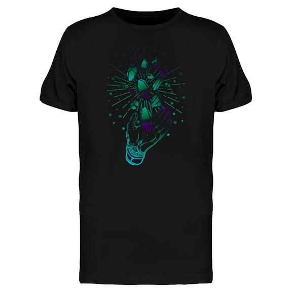 Magic Crystals Mysticism T-Shirt Men -Image by Shutterstock, Male Small