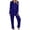v#86Dark Blue155, variant on RGGEEUN Family Christmas Pajamas Matching Sets Lapel Long Sleeve Tops Satin Pants Xmas Holiday Sleepwear Pjs Set Party Night