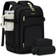 thumbnail image 1 of Mochila de viaje LOVEVOOK Carry On de 40 litros para mujeres y hombres, color negro, 1 of 9