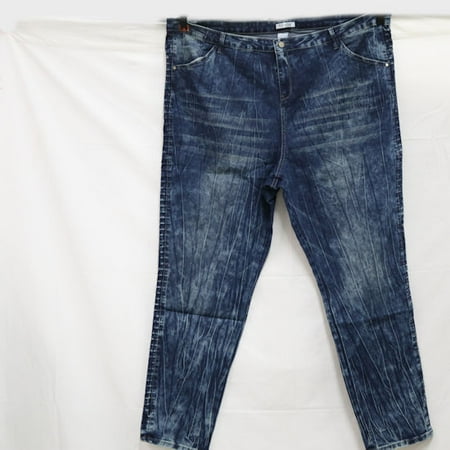 K. Jordan Side Pleat Jean In Blue - 30W (Best Levi Jeans For Jordans)