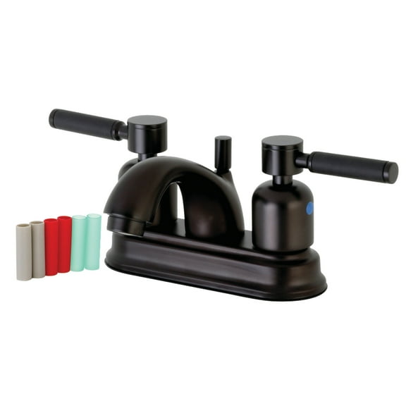 Kingston Brass FB2605DKL 4 in. Centerset Bathroom Faucet, Oil Rubbed Bronze