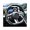 Black, variant on Non-Slip Leather Carbon Fiber Steering Wheel Cover, 14.5-15 Inches Universal Fit for Cars & Trucks, Breathable Auto Interior Protective Accessory