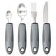 thumbnail image 1 of Utensilios adaptados para ancianos/artritis/mango débil y discapacitados - Estuche de viaje conveniente (juego de 4 piezas) JAMW Sencillez, 1 of 4