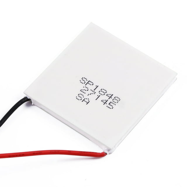 Light Weight Thermoelectric Power Generator, 40x40mm White Peltier, For Home