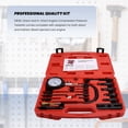 thumbnail image 3 of TU-15B Pressure Gauge Engine Compression Tester Set Kit Cylinder Test Gauge, 3 of 9