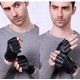 thumbnail image 3 of Guantes de conducción sin dedos PU cuero artificial deportes al aire libre ha, 3 of 5