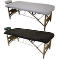 thumbnail image 2 of Disposable fitted massage sheet, standard size, pack of 10, white, 2 of 2