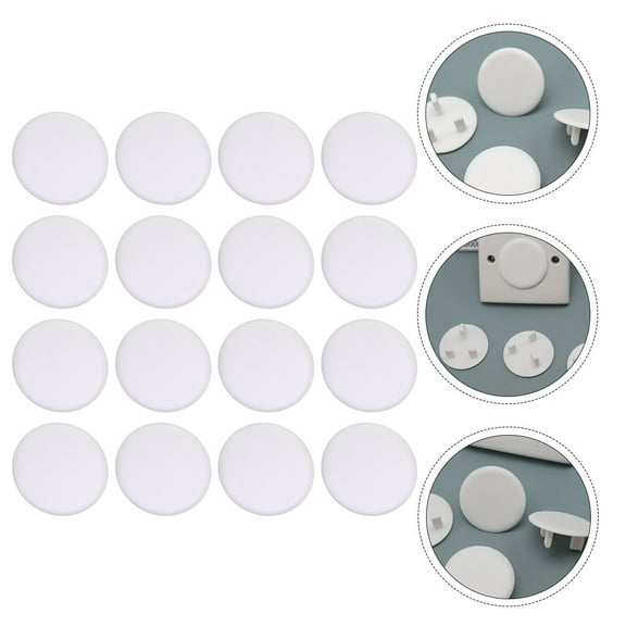 20PCS Babyproofing Socket Covers Outlet Plug Protectors Child Safety Electric Plug Covers for Home and