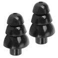 thumbnail image 1 of Tapones para Los oídos ANGGREK Silicona Reutilizables Negros, 1 of 8