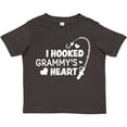 thumbnail image 3 of Inktastic I Hooked Grammy's Heart with Fishing Rod Boys or Girls Toddler T-Shirt, 3 of 5