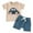 Blue, variant on Ketyyh-chn99 Toddler Boys Casual Play Outfit 2025 Toddler Boy Summer Clothes Animal Embroidery Smocked Short Sleeve T-Shirt   Casual Shorts Size for 2-3 Years,Green