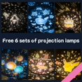 thumbnail image 3 of Pokemon Pikachu Rotating Lamp Music Box Light Six Kinds Of Projection Replaceable Atmosphere Night Light Remote Control Bedroom, 3 of 5