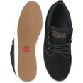 thumbnail image 5 of Quiksilver Mens Griffin Suede Mid-Top Shoess - Black/White, 5 of 5