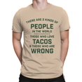 thumbnail image 2 of Taco Lovers Humor Quote Men's T-shirt, 2 of 3