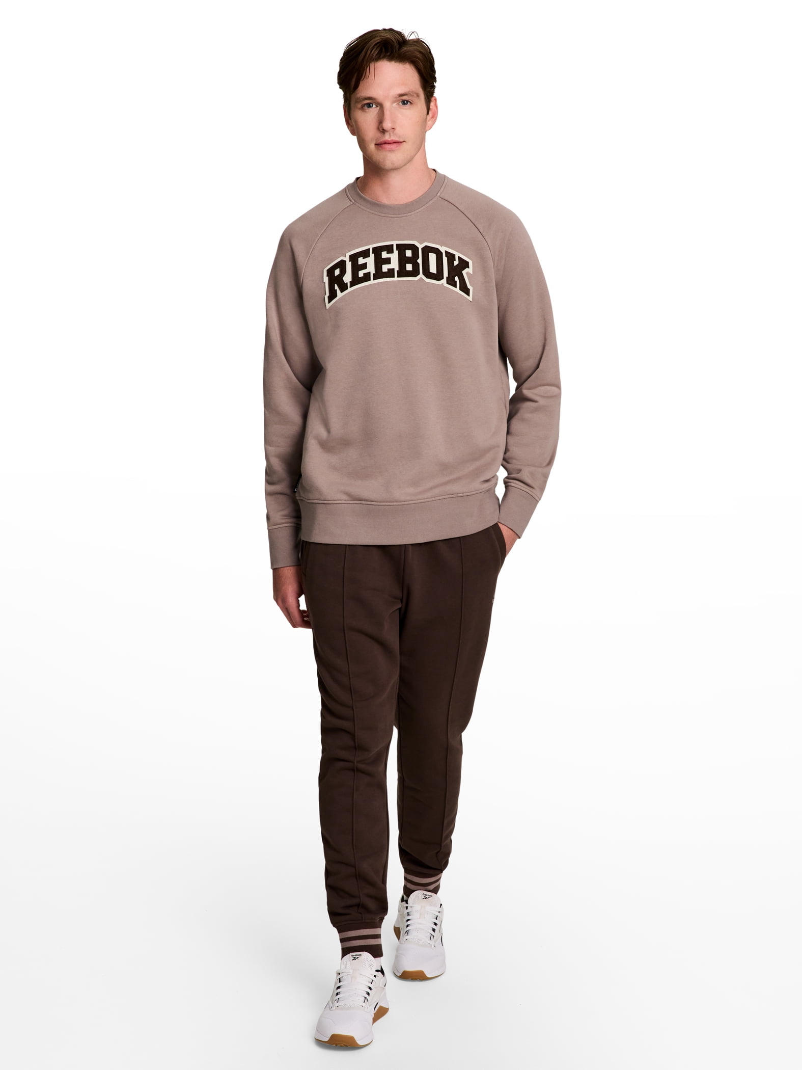 Reebok Men's and Big Men's League Crewneck Sweatshirt, Sizes XS-5XL
