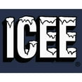 thumbnail image 2 of Men's ICEE Simple Black Logo  Graphic Tee Navy Blue Heather Medium, 2 of 4