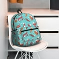 thumbnail image 6 of Kuqiui Backpack for Men and Women – Durable Lightweight Travel Backpack with Laptop Compartment, School & Work Daypack-Sea Otters Family In Blue Water, 6 of 7