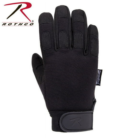 Rothco 15438 Cold Weather All Purpose Duty Gloves, Black - Large