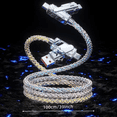 thumbnail image 2 of Cable Cargador 4 en 1 RGB 1m Carga Rápida Compatible con iPhone, Android, Samsung, Xiaomi, Macbook – Diseño Moderno con Luz LED, 2 of 7