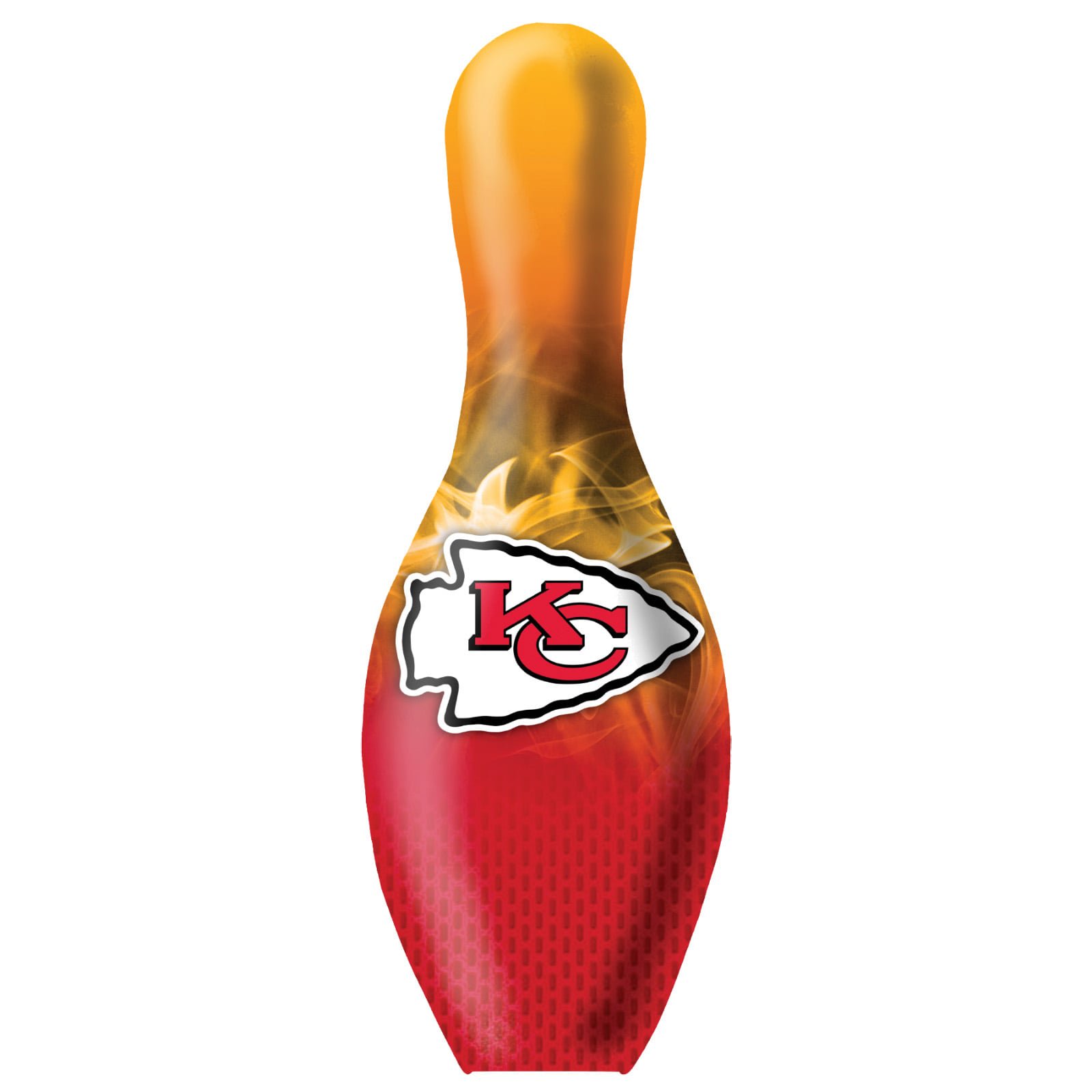 Kansas City Chiefs NFL On Fire Bowling Pin