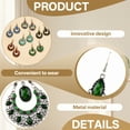 thumbnail image 7 of DESIGNICE Statement Earrings for Women,Metal Plated Hollowed-Out Ethnic Style Boho Earrings for Women,Dangle Earrings for Women for Women Fashion Jewelry Gift,Style4, 7 of 7