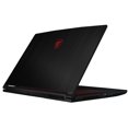thumbnail image 6 of MSI GF63 Thin 15 Gaming Laptop 15.6" FHD IPS Thin Bezel Display 11th Gen Intel Hexa-Core i5-11400H Processor 32GB DDR4 2TB SSD NVIDIA GeForce GTX 1650 4GB Backlit Keyboard HDMI USB-C Win11 Black, 6 of 7