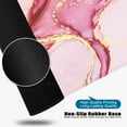 thumbnail image 4 of Pink Marble Gaming Mouse Pad Large Mouse Pad Office Desk Accessories XL Marble Desk Mat 31.5x11.8x0.12 inch Marble Desk Pad Keyboard Pad (Pink Marble), 4 of 6
