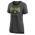thumbnail image 2 of Women's Gray Indiana Pacers Selection Tri-Blend T-Shirt, 2 of 3