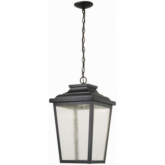 Minka Lavery Irvington Manor 21.75" High Chelesa Bronze Hanging LED Lantern