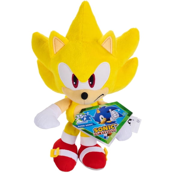 Sonic The Hedgehog Basic Super Sonic Plush