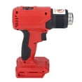 thumbnail image 2 of LNGOOR Rechargeable Heat Gun with Adjustable Temperature and 4 Nozzles  Portable Handheld Heating Tool  Red, 2 of 8