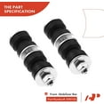 thumbnail image 6 of A-Premium 12Pcs Front Suspension Kit Control Arm Ball Joint Sway Bar Link Tie Rod End Compatible with Honda Accord 1990 1991 1992 1993, 6 of 9