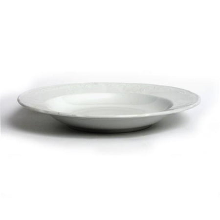 

Tuxton China CHD-091 Chicago 9.25 in. Rim Soup - Porcelain White - 2 Dozen