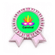 thumbnail image 1 of Máscara de carnaval Insignia broche Medalla rosa premiada, 1 of 3
