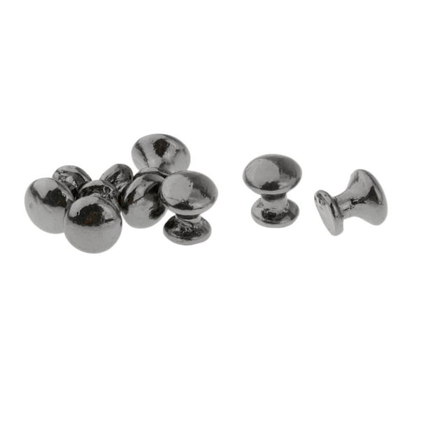 8 pomos para puertas de casa de muñecas, decoración de muebles para casa de muñecas, piezas para muñecas BJD, cumpleaños negro