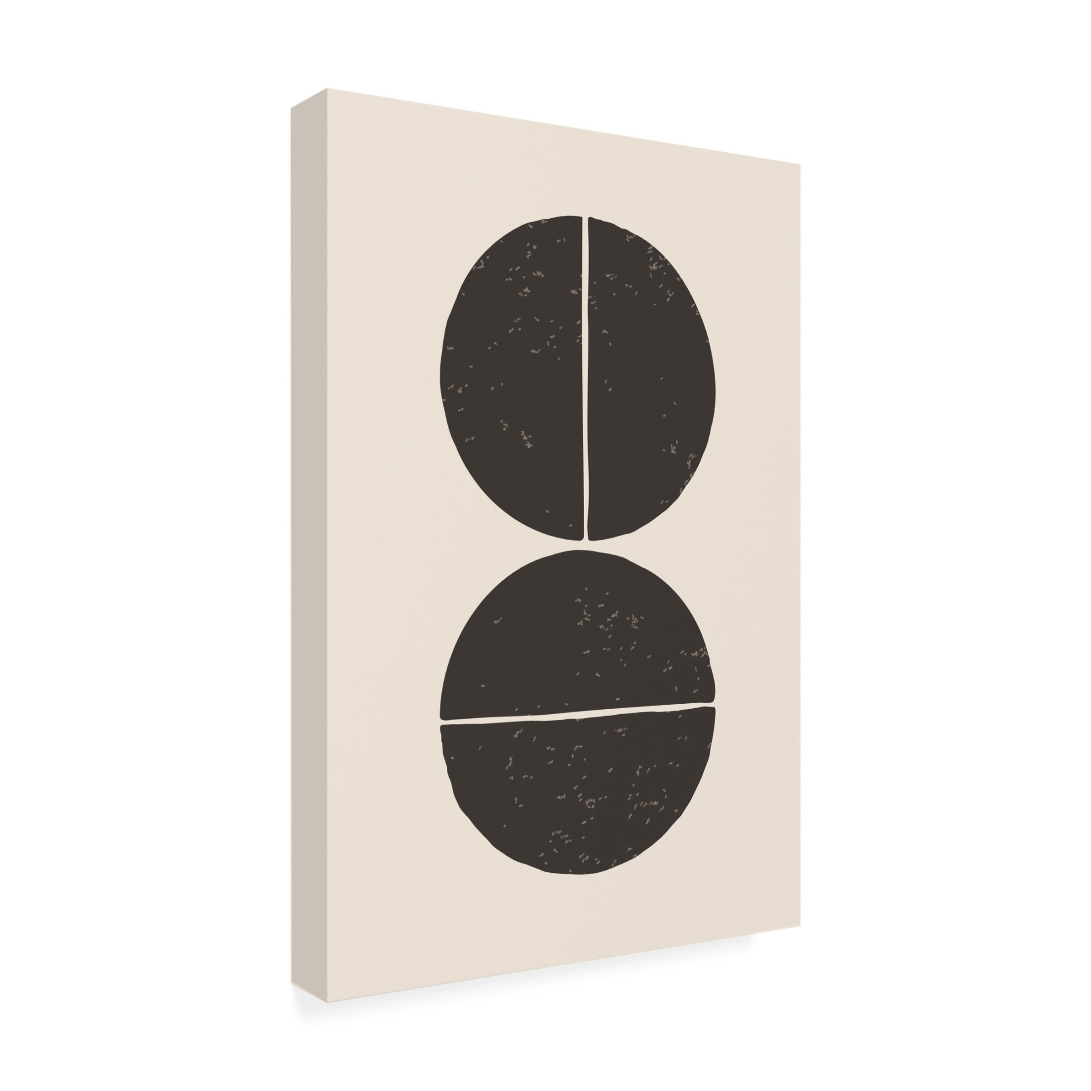 Trademark Fine Art jay stanley Minimal Circles 2 Canvas Wall Art