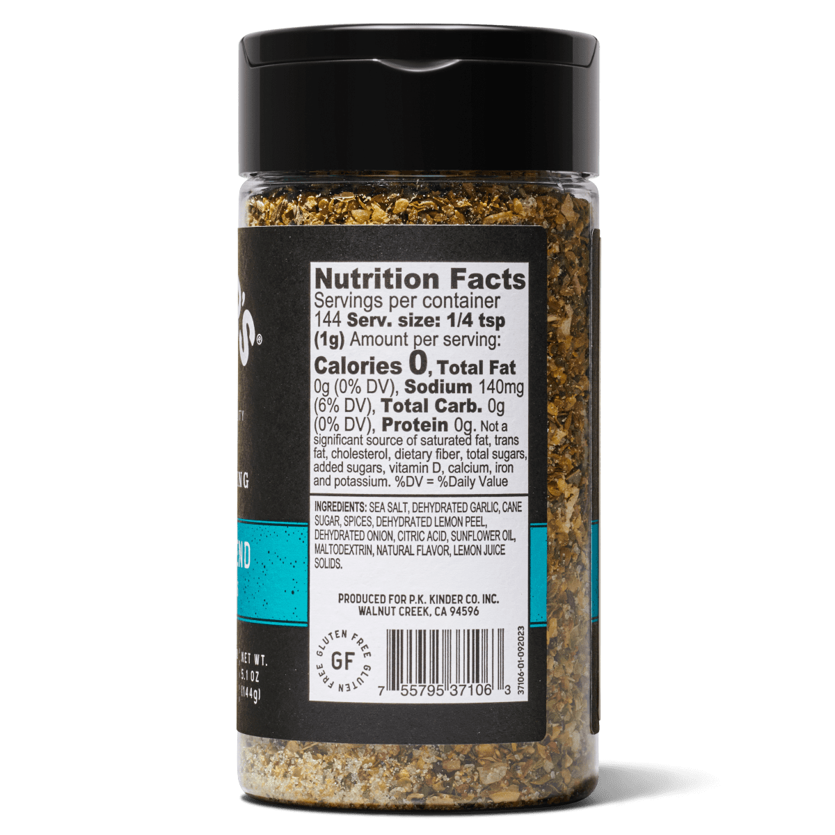 Kinder's The Greek Blend Barbecue Rub and Seasoning for Grilling, 5 oz