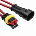 thumbnail image 3 of 708X Auto KFZ Stecker Steckverbindung Steckverbinder Wasserdicht Kabel 1-6Polig, 3 of 5
