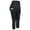 Black-S, variant on Women's High Waist Breathable Workout Leggings with Side Pockets Stretch Gym Yoga Fitness Compression Pants