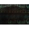 thumbnail image 4 of oneOone Cotton Silk Fabric Floral & Peacock Block Printed Craft Fabric BTY 42 Inch Wide, 4 of 4