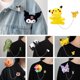 thumbnail image 2 of Broche de cadena de peluche de dinosaurio, broche de muñeco de peluche de tigre y panda de dibujos animados, bonitos accesorios de pin, 2 of 7