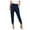 Dark Blue, variant on Hfyihgf Women's Jogger Pants High Waisted Sweatpants with Pockets Tapered Casual Slit Hem Lounge Work Pants(Army Green,L)