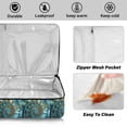 thumbnail image 4 of Iauyy Casserole Carrier for Hot Food Insulated Casserole Travel Carry Bag with Lid Food Warmer Bag for Party/Picnic,Vortex-shaped Pattern, 4 of 7